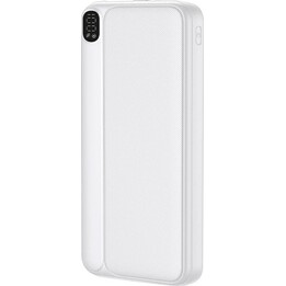 Banco de energia de bateria externa universal Cool Grip 10.000 mAh USB-C / branco relâmpago