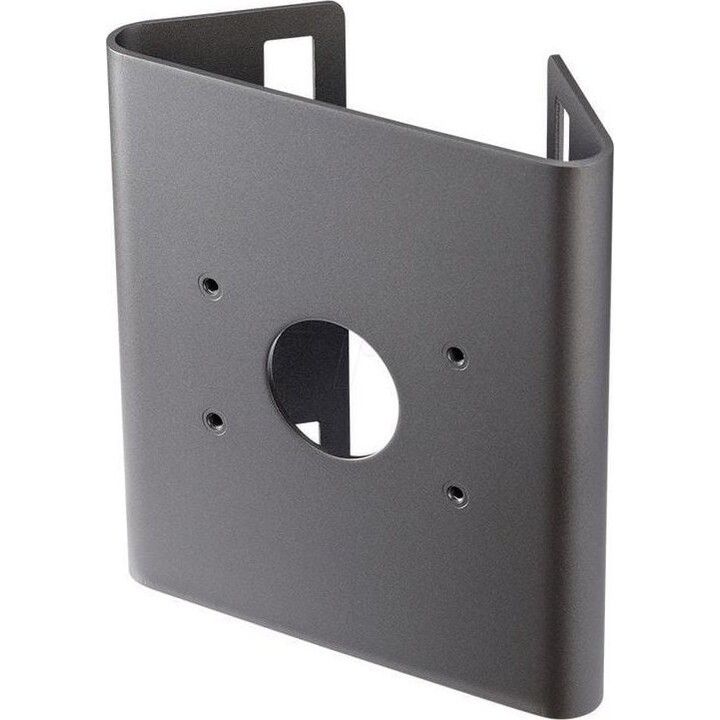 Hanwha SBP-302PM Soporte de mástil para cámaras de las series PNO, SNO, SBO y XNO, gris oscuro