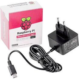 Alimentation Pi 5 / noir / 27W / USB-C