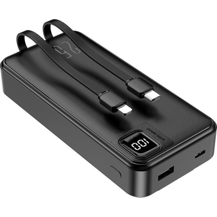 Cool Batteria esterna universale Power Bank 22.5W 20.000 mAh USB-C / Lightning nera