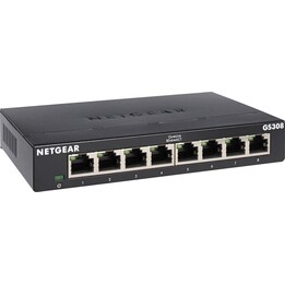 Conmutador NETGEAR 8x GE GS308E-400EUS no administrado Plus