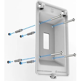 Z Cambium cnPilot XV2-22H / e430H Wall bracket for generic wall mounting of AP