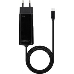 Carregador portátil TooQ TQLC-USBCGAN65PD-C GaN 65W USB-C 1,8 m preto