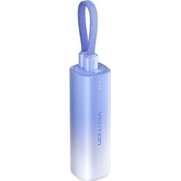 Batería Externa Powerbank Vention FHWL0 5000mAh 20W Wireless USB-C Lightning Azul