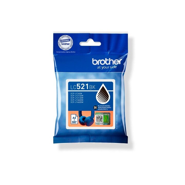Original Brother LC521 Cyan Ink