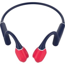 Leotec LEBONE03 KURI Bone Conduction Headphones Bluetooth 5.4 Multipoint IPX5 8-12h Blue/Red