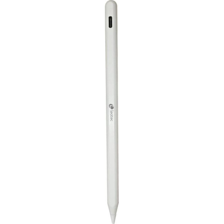 Stylus Leotec ePen UltraTouch Blanco compatible iPad 2018+, batería 90mAh, carga inalámbrica y Type-C