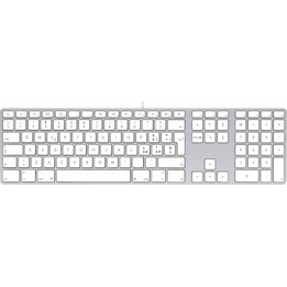 LMP 17530 Teclado USB com fio para Mac com 110 teclas (ISO)