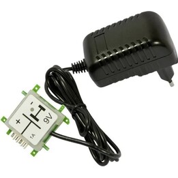 ALLNET BrickRknowledge Stromversorgungsadapter 9V 1A Sicherung und Masse