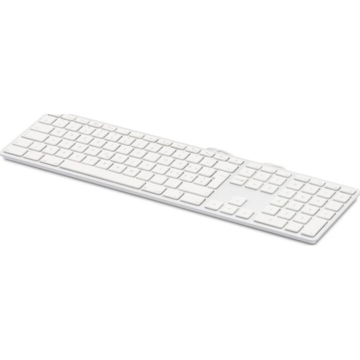 USB-LMP-Tastatur mit Ziffernblock, silberfarben, für USA (ANSI)
