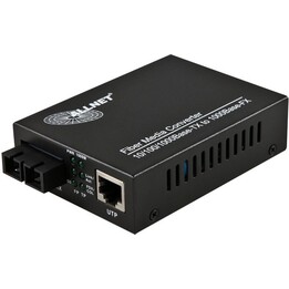 Z ALLNET Conversor de meios 10/100BASE-TX para 100BASE-FX conetor SC monomodo 20km ALL-MC106-SC-SM