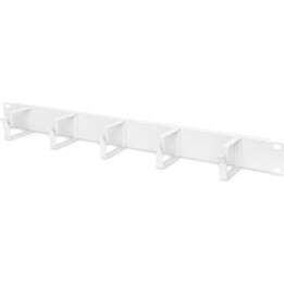 DIGITUS marshalling panel 1U 5x rings 40x60mm gray