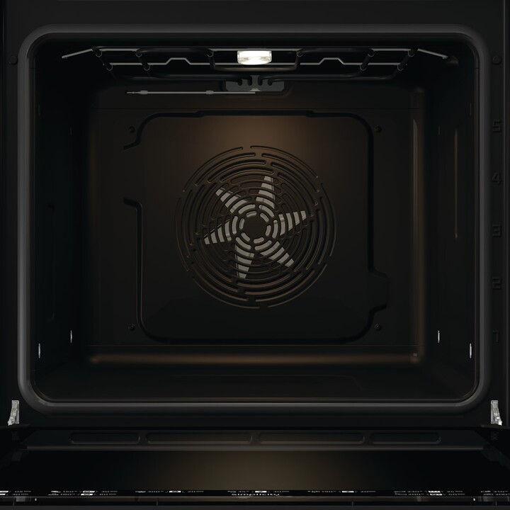 Gorenje BOS67371SYB, Hocheffizienter Multifunktionsbackofen mit Premium-Design und einfacher Reinigung, Schwarz