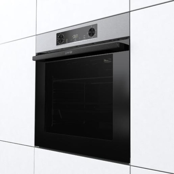 Gorenje BOSB6737E06X, Four électrique multifonction avec grand volume intérieur et commande ergonomique, acier inoxydable