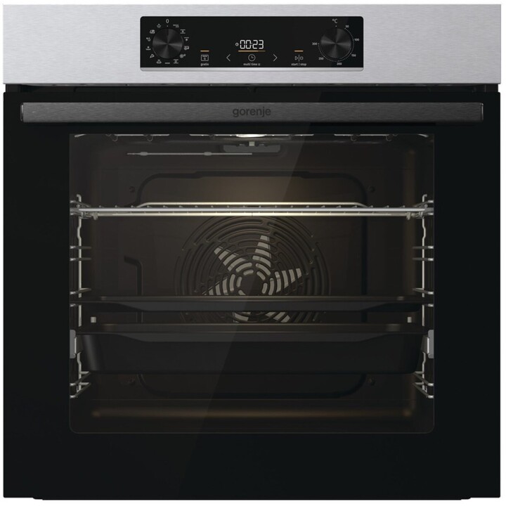 Gorenje BOSB6737E06X, Four électrique multifonction avec grand volume intérieur et commande ergonomique, acier inoxydable