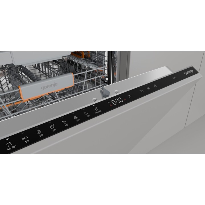 Gorenje GV673C65, Lavavajillas bajo encimera para 16 cubiertos con programas de lavado avanzado, Blanco