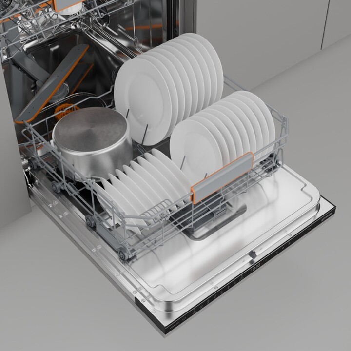 Gorenje GV673C65, Lavavajillas bajo encimera para 16 cubiertos con programas de lavado avanzado, Blanco