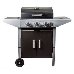 Barbecue a gas Ravanson GO-3 da 10,6 kW con 3 bruciatori.