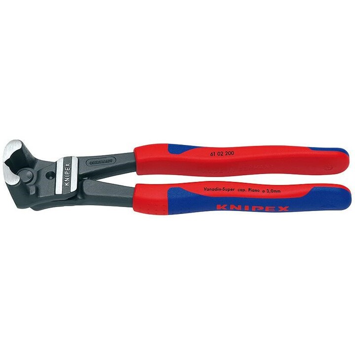 Knipex 61 02 200 Compact Wire Cutters with Locking Head