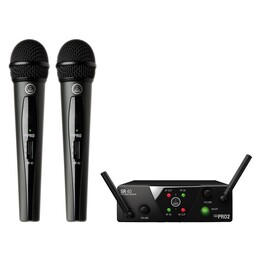 Set di microfoni wireless AKG WMS40 Mini2 per voce
