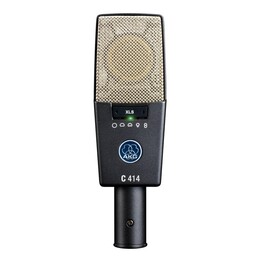 Microfono AKG C414 XLS grigio, microfono da studio argento