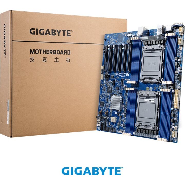 Gigabyte MS74-HB0 9MS74HB0MR-000 Scheda madre server E-ATX Dual Intel Xeon 6 LGA4710 16x DDR5 6400MT/s 2x10GbE X710 2x1GbE I210 