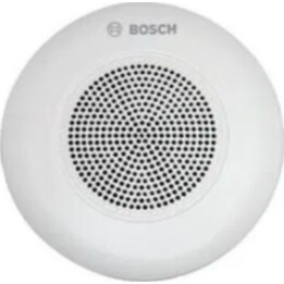Alto-falante de teto branco Bosch 6W ABS 2" IP44 para voz e música em ambientes úmidos