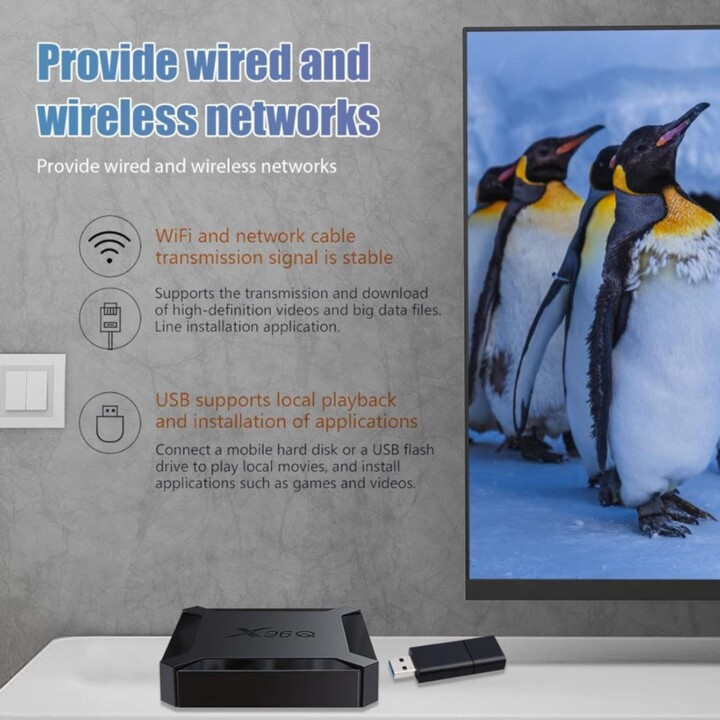Android TV X96Q H313 2 Go / 16 Go Android 10