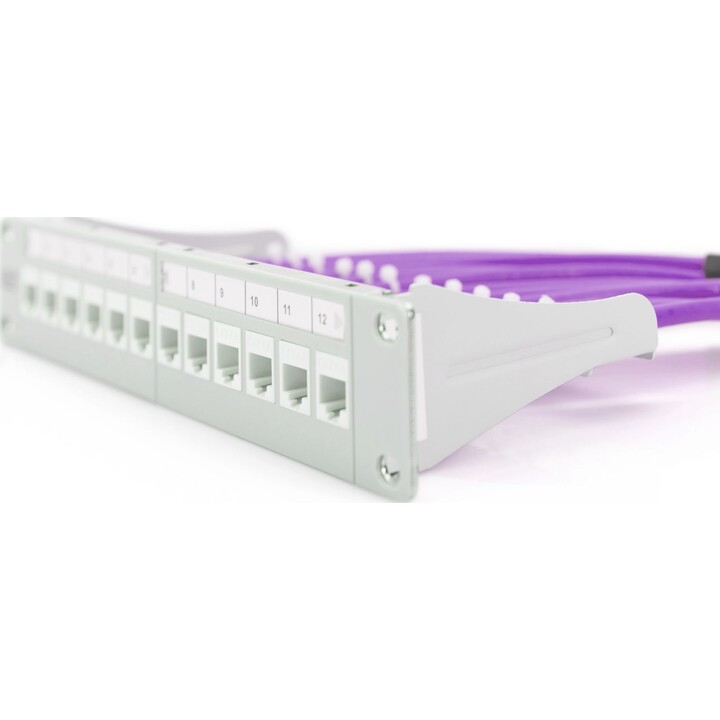Digitus Cable de instalación CAT 6 U-UTP, 250 MHz, AWG 23/1 Dca (LSZH-1), 305 m cartón, simplex, violeta