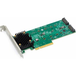 Broadcom MegaRAID 9520-2M2 05-50148-03 PCIe 4.0 x8 Low Profile RAID 0/1 2xM.2 NVMe/SATA 8ch