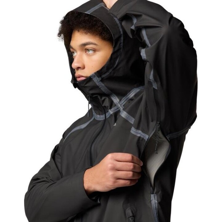 Veste Columbia Reign No Shine, Hommes, Taille S, Noir