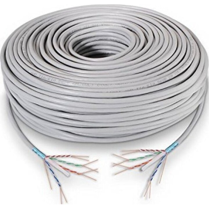 Bobina de Cabo Rígido Nanocable FTP CAT6 100m