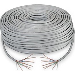NANOCABLE RJ45 Cat.5e FTP rigide AWG24 câble réseau gris 305m