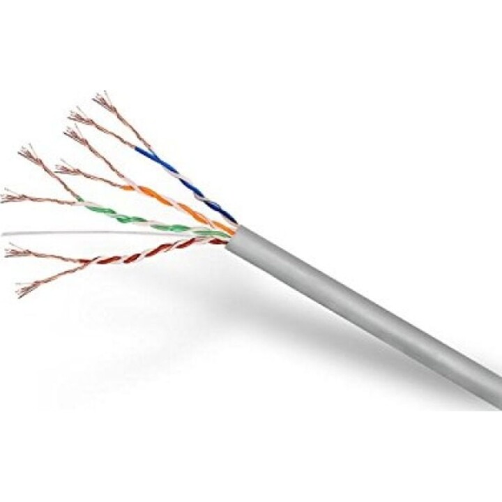 NANO CABLE 10.20.0302-FLEX RJ45 Cat.5e UTP flexible network cable AWG24 grey 100m