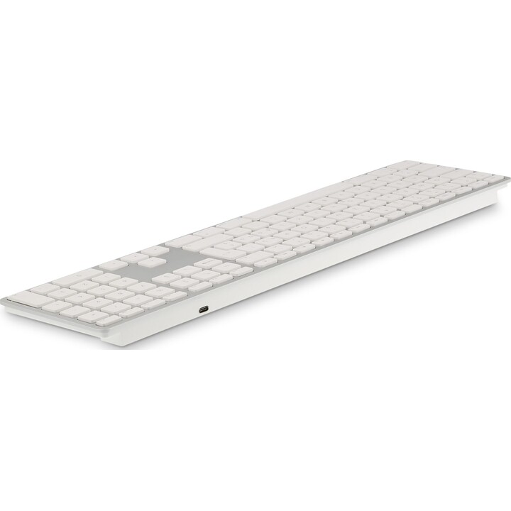 LMP Teclado WKB-1243, Bluetooth, función multihost, aluminio