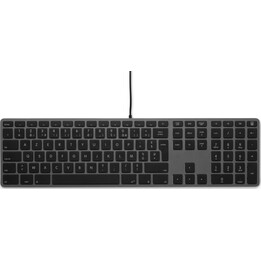 Tastiera USB cablata LMP per Windows con 110 tasti (ISO)