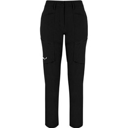 Pantalones Salewa, Puez Cargo, Mujer Black Out, Talla 36, Negro