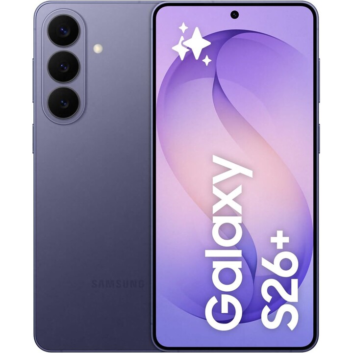 Samsung Galaxy S26+ S947, 12GB+256GB, Galaxy AI, 50MP Camera, Cobalt Violet