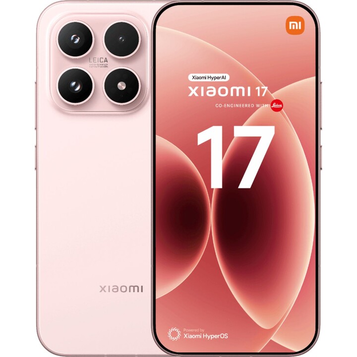 Xiaomi 17 5G, 12GB 512GB, 6.31 AMOLED LTPO, 7000mAh, Rosa Alpino