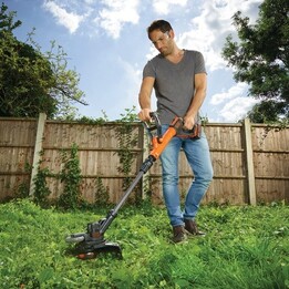 Black & Decker STC1840EPC-QW 30 cm 18 W Akku Schwarz, Orange