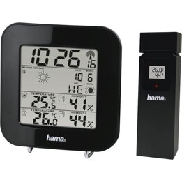 Hama EWS-200 Weather Station Outdoor Sensor Noir