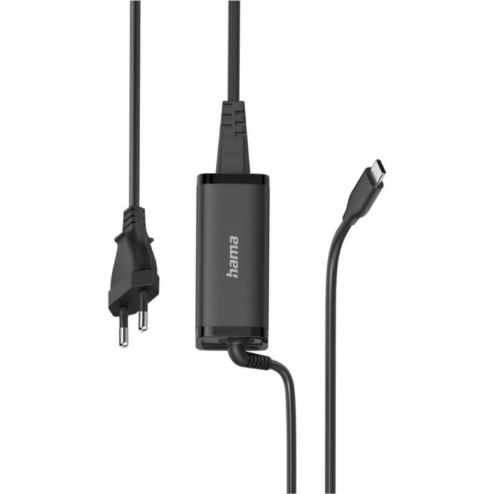 Hama 00200023 65W USB-C Power Delivery chargeur portable compact noir
