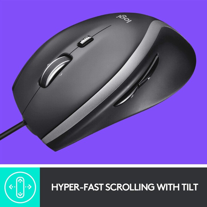 Mouse Logitech M500s Advanced Corded Black (910-005784)