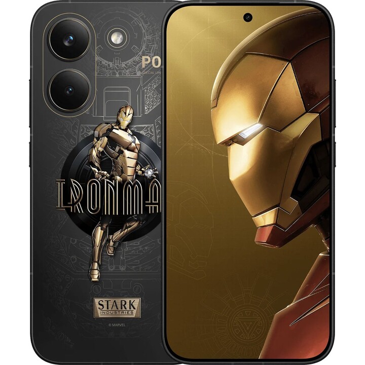 Xiaomi Poco X8 Pro 5G, 12 GB 512 GB, 6,59 AMOLED, 6500 mAh, edizione Golden Iron Man