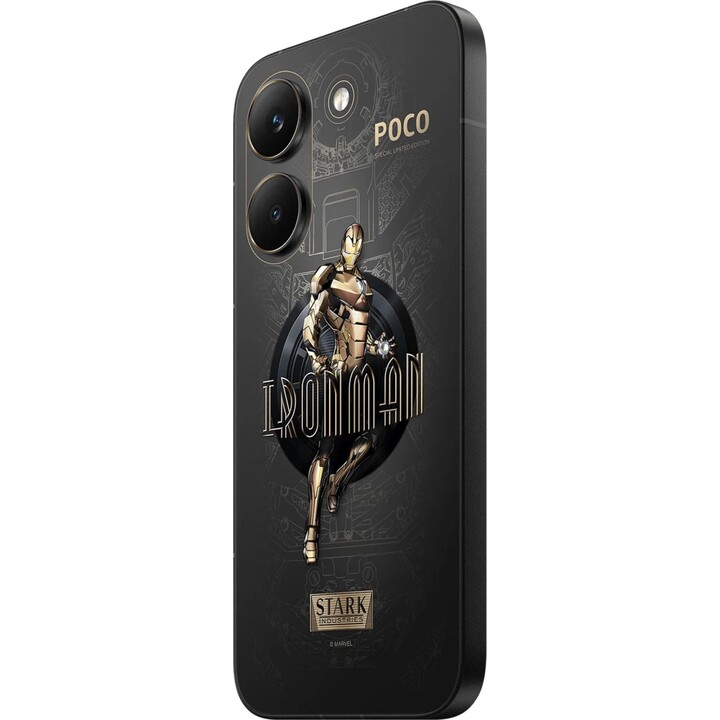 Xiaomi Poco X8 Pro 5G, 12 GB 512 GB, 6,59 AMOLED, 6500 mAh, edizione Golden Iron Man