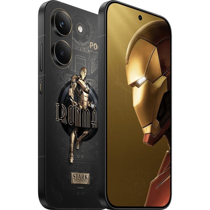 Xiaomi Poco X8 Pro 5G, 12 GB 512 GB, 6,59 AMOLED, 6500 mAh, edizione Golden Iron Man