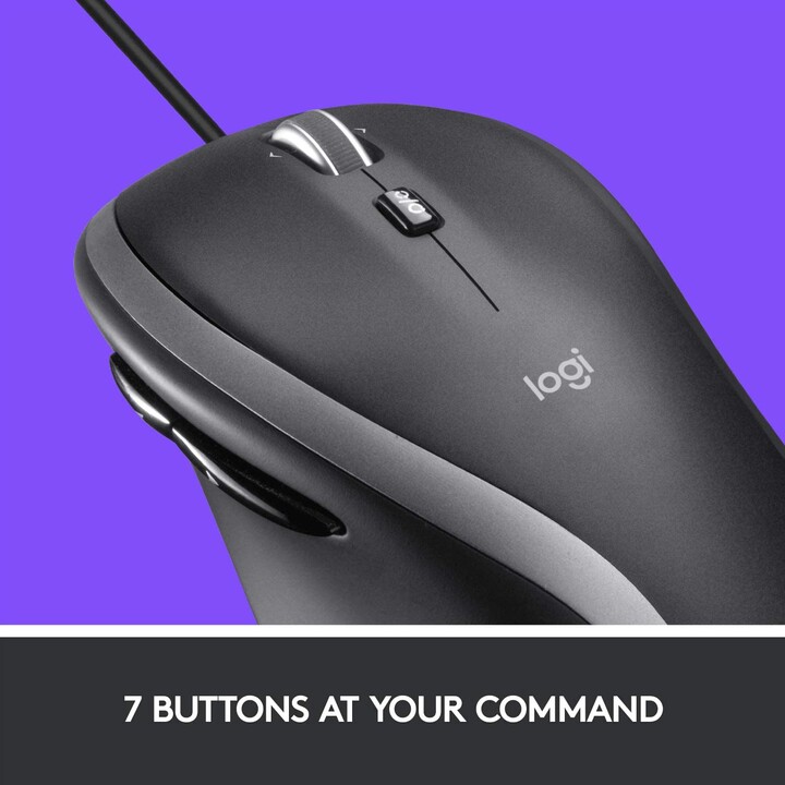 Mouse Logitech M500s Advanced Corded Noir (910-005784)