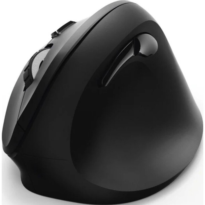 Hama 00182699 Rato de escritório para o lado direito, RF ótico sem fios 1400 DPI, preto