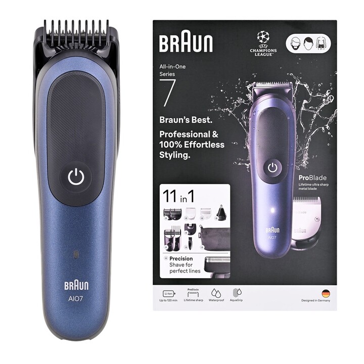 Braun 80789907 cortadora de pelo y maquinilla Azul oscuro 21 Ión de litio