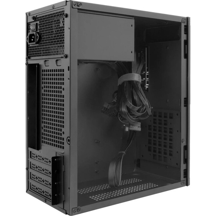Coolbox Pc Case M440 Microatx Black Int Bays: 2x3'5/2'5/ 2xusb3.0, 1xusb2.0, entrada/saída de áudio